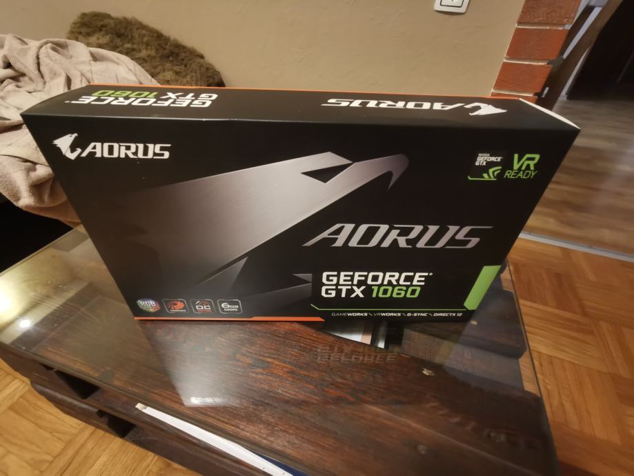 nVidia Geforce FTX 1060 Aurus OC