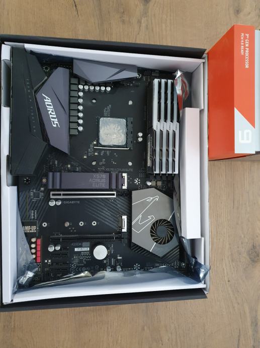 RYZEN 3900X, GIGABYTE X570 Aorus Elite, G.Skill Trident Z RGB 32GB