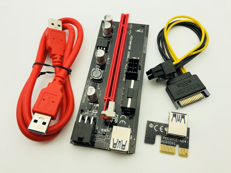 USB mining riser ver009s