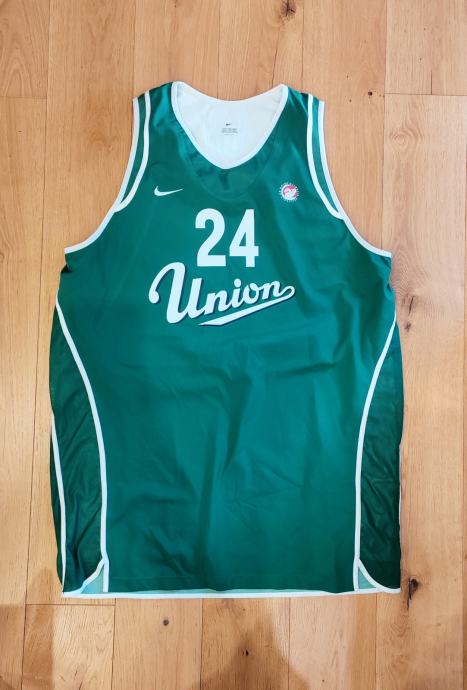 Originalni košarkaški dres Union Olimpija #24 Miha Zupan Nike XXLT