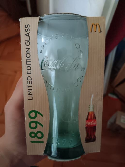 Zbirateljski Coca Cola kozarec