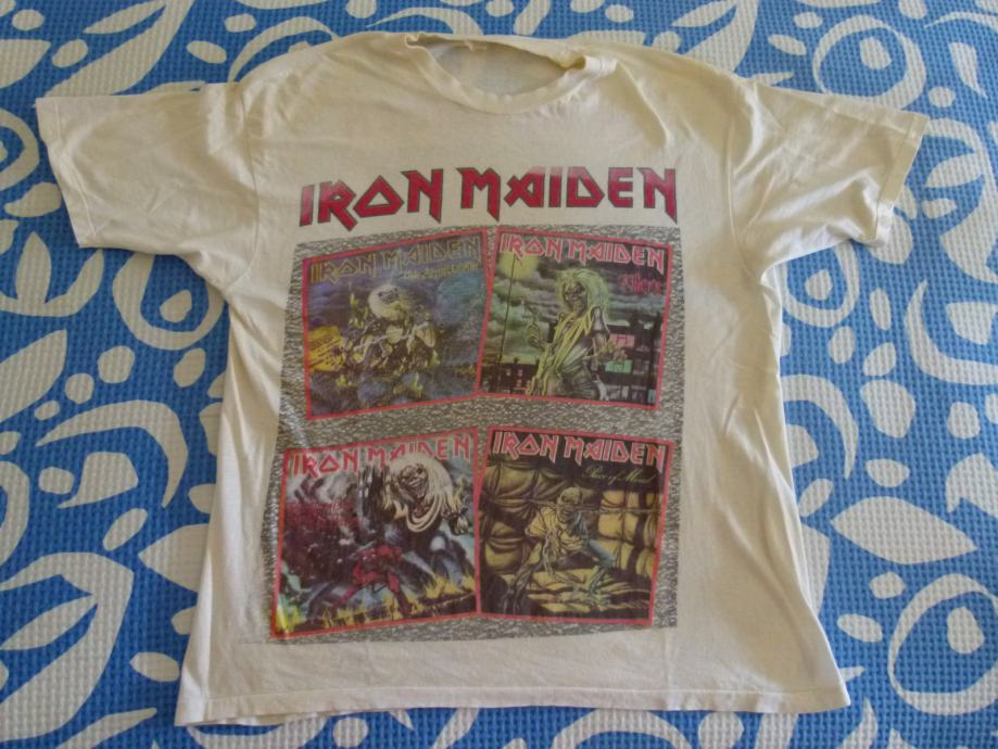 IRON MAIDEN album covers(4) T-shirt majica