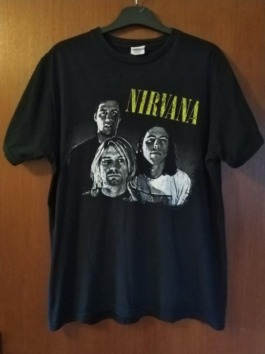 NIRVANA TSHIRT MAJICA L grunge vintage