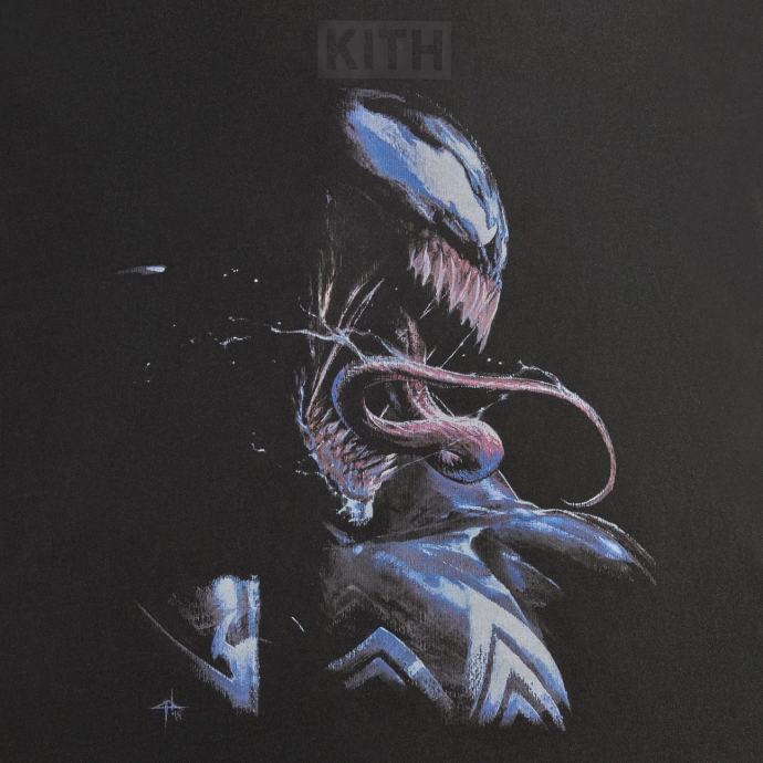 VENOM Kith x Marvel lethal protector vintage tee