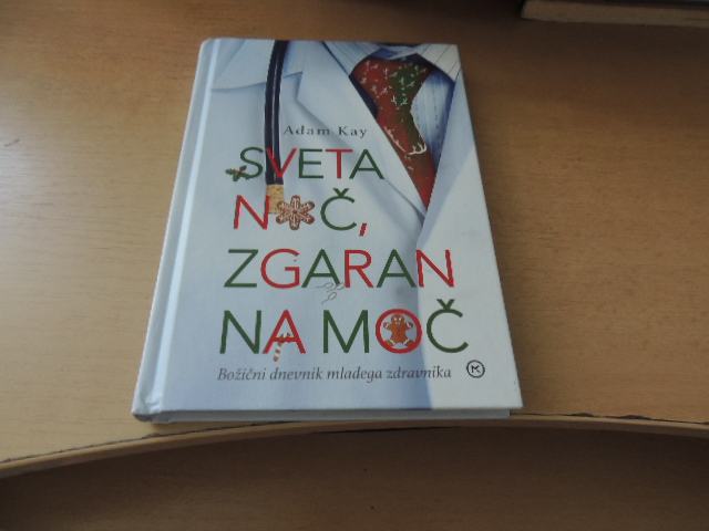 SVETA NOČ, ZGARAN NA MOČ A. KAY ZALOŽBA MLADINSKA KNJIGA 2020