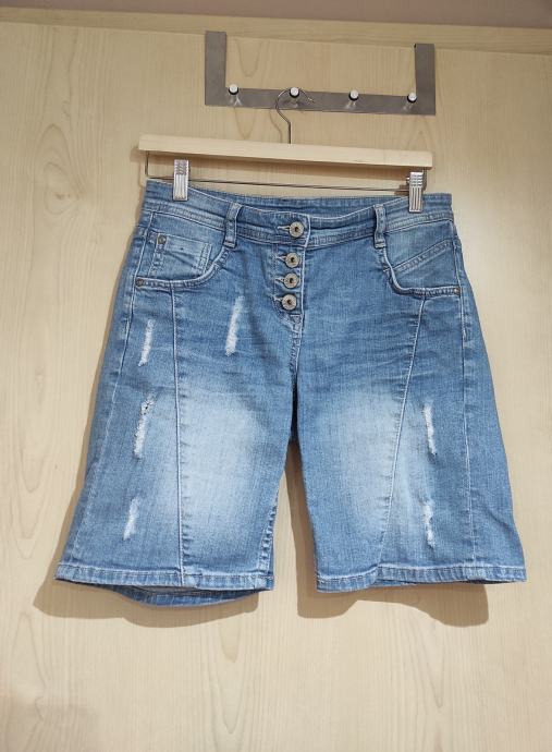 Ženske jeans kratke hlače M