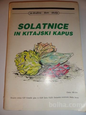 SOLATNICE IN KITAJSKI KAPUS