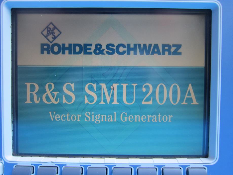 VEKTORSKI SIGNAL GENERATOR ROHDE SCHWARZ SMU 200 A