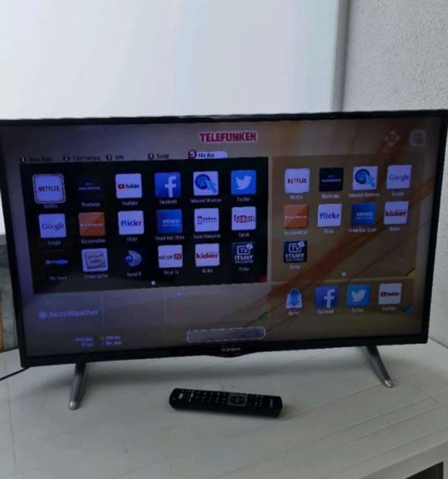 Telefunken D43F289X4CW
, 43" LCD SMART TV