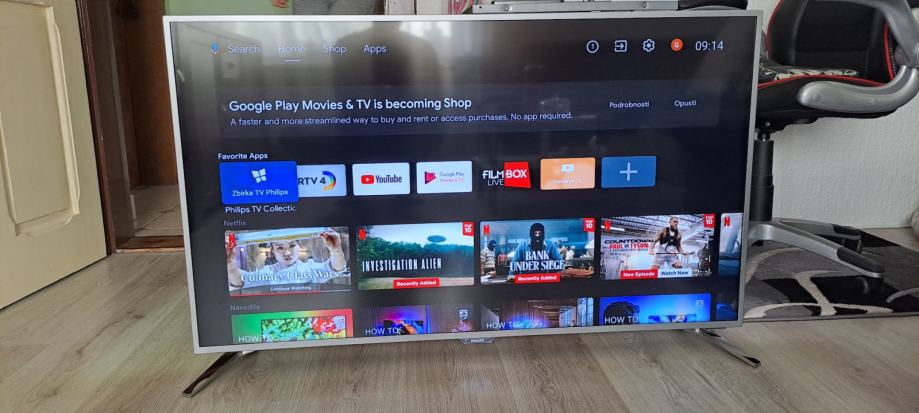 Tv Philips-ANDROID-uhd-4K-125cm