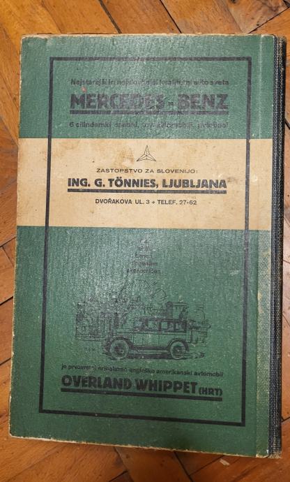 Adresar mesta Ljubljane in okolice iz leta 1928 - redka starina