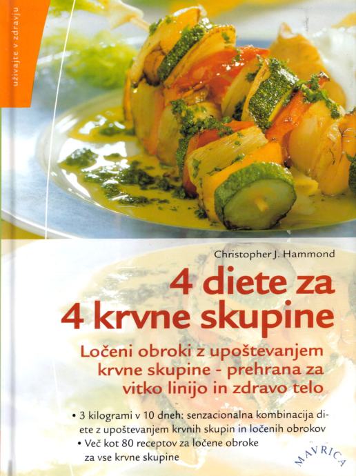 Christopher J. Hammond: 4 DIETE ZA 4 KRVNE SKUPINE