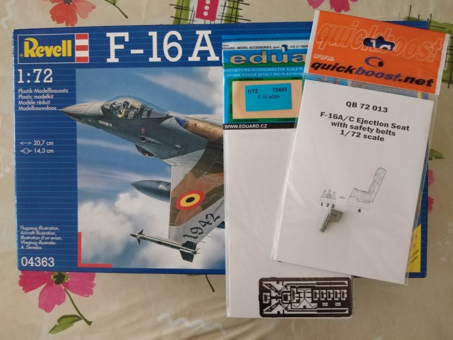 Maketa Revell F-16A Fighting Falcon 1/72