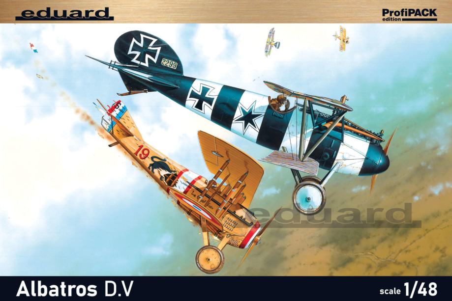 Model letala Eduard 8113 Albatros D.V ProfiPACK