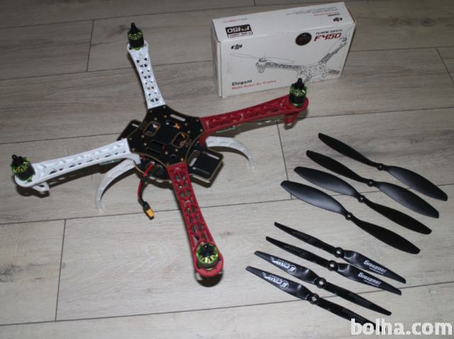 quadcopter / drone / frame DJI F450 - nedokončan set