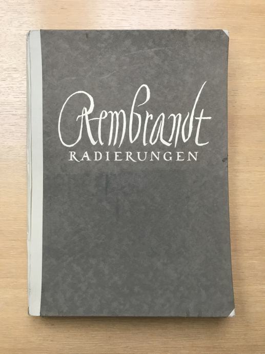 Rembrandt: radierungen (radiranke), 1939