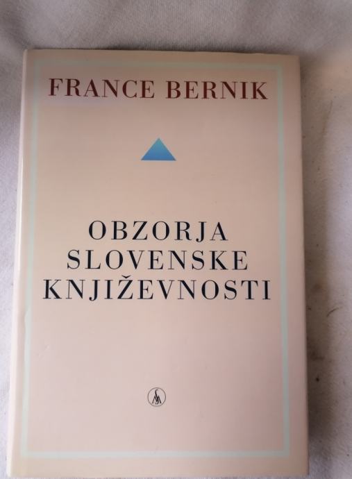 OBZORJA SLOVENSKE KNJIŽEVNOSTI - France Bernik