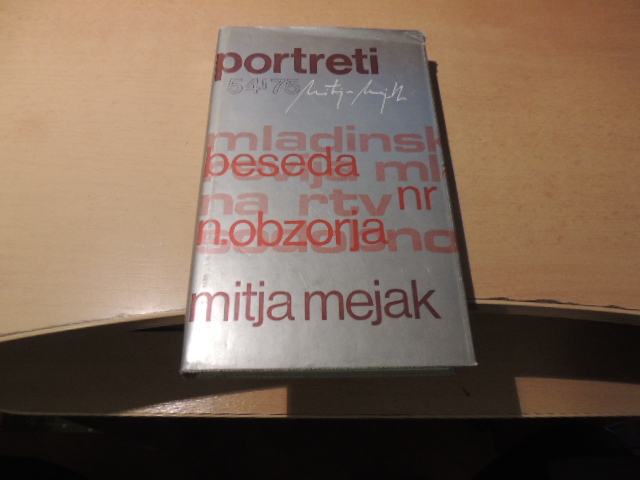 PORTRETI M. MEJAK CANKARJEVA ZALOŽBA 1977