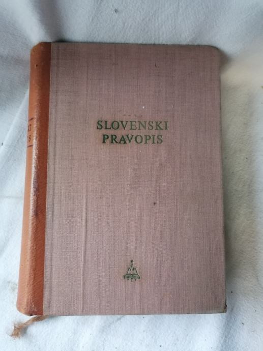 SLOVENSKI PRAVOPIS 1962