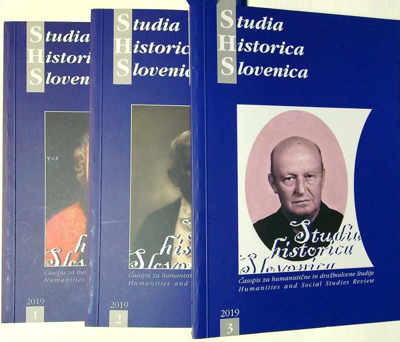 STUDIA HISTORICA SLOVENICA (1 - 3)