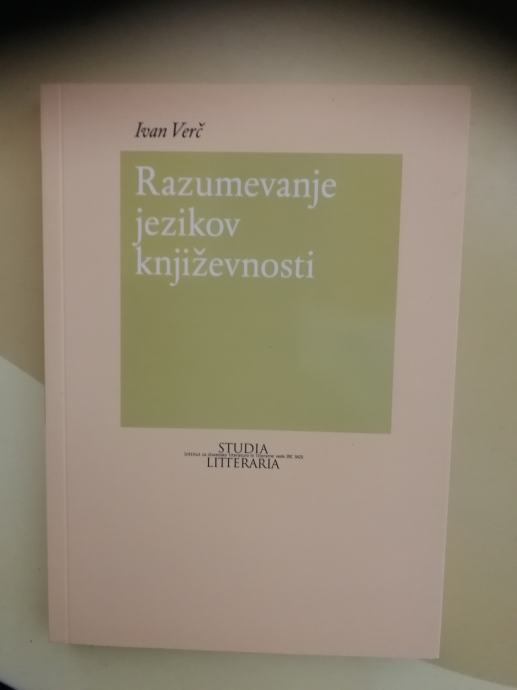 Verč Ivan – Razumevanje jezikov književnosti