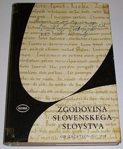 ZGODOVINA SLOVENSKEGA SLOVSTVA od začetkov do 1848