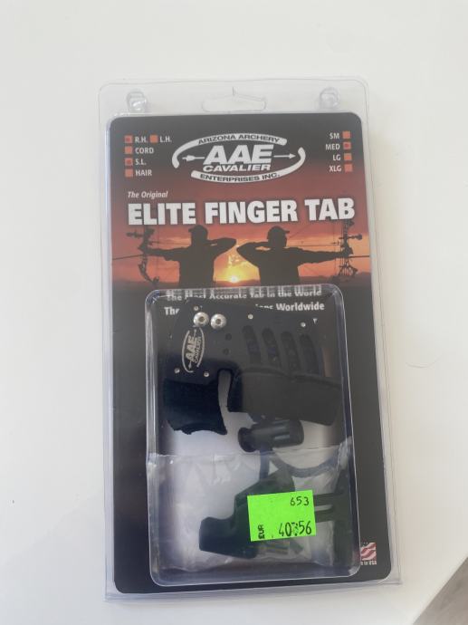 AAE elite finger tab