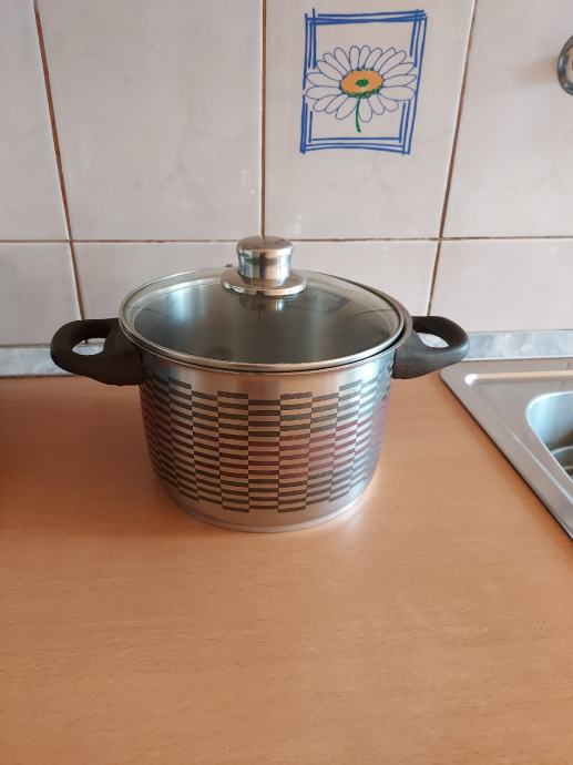 kuhinjski lonec fissler 4 L inox rosfrej