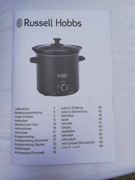 Russell Hobbs "Chalkboard" Slow Cooker