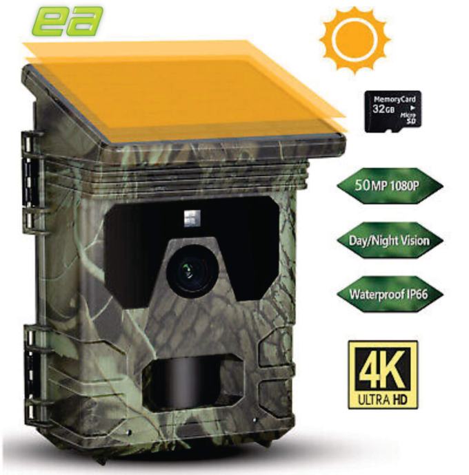 Lovska kamera Suntek HC-600A s solarnim modulom