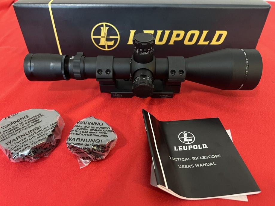 Leupold 60005 Mark 4 LRT 4,5-14x50mm (30mm) M1 TMR - Nosilec Larue PSR