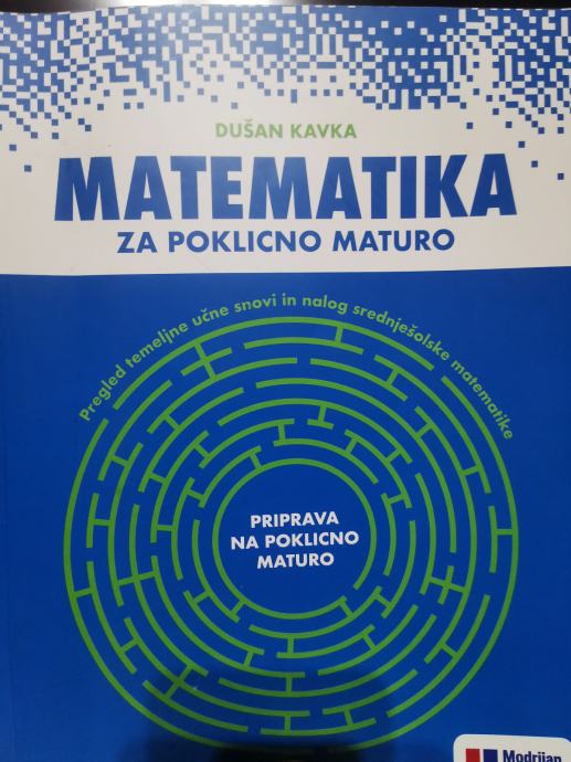 Dušan Kavka - Matematika za poklicno maturo (izdaja 2023)