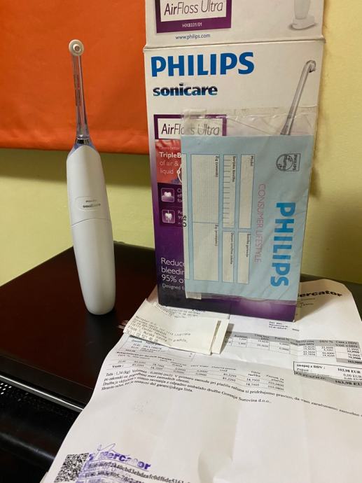 Vodna zobna prha Philips sonicare