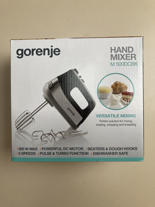 Ročni mešalnik Gorenje (Hand Mixer M 500DCBK)