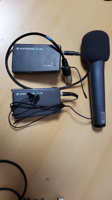 SENNHAISER BREZŽIČNI MIKROFON EW 100 KOMPLET