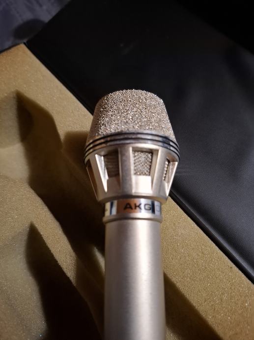 vintage mikrofon AKG D-190E cardioid dynamic, made in Austria