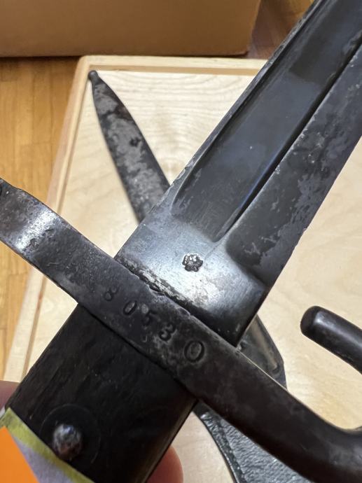 Bayonet Mannlicher WW1 bajoneta