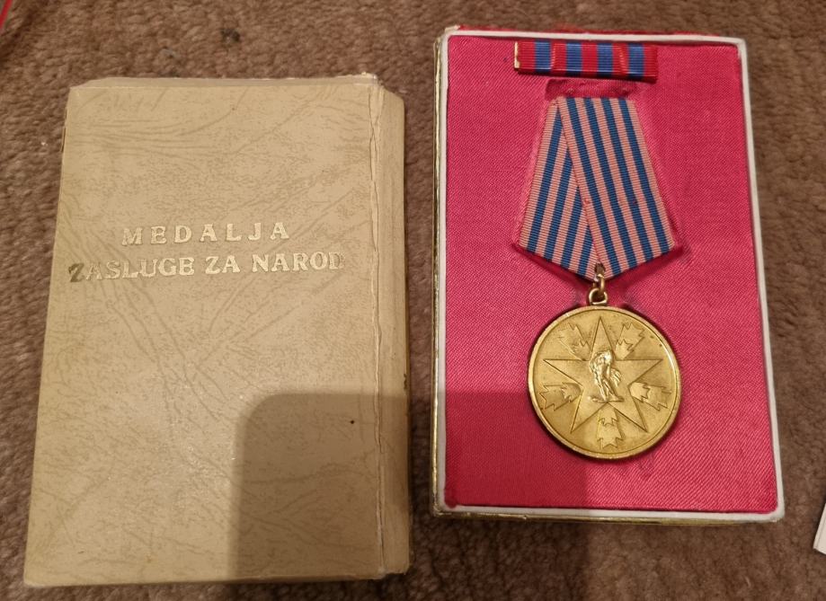 Medalja zasluge za narod in ostale jugoslovanske