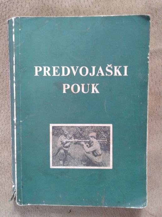 Predvojaški pouk -učbenik / knjiga, letnik 1966