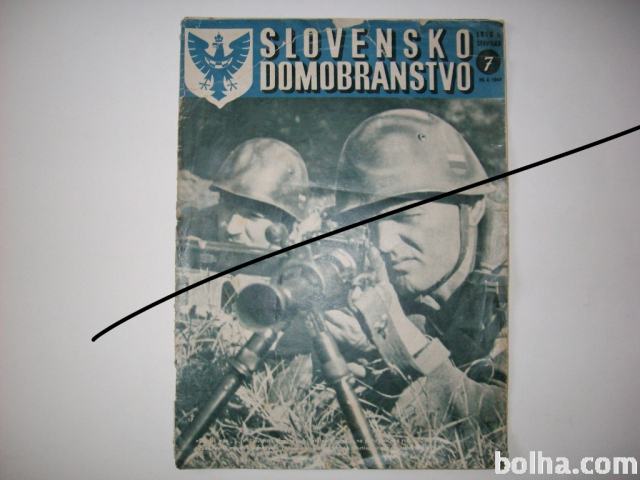 SLOVENSKO DOMOBRANSTVO ŠTEVILKA 7