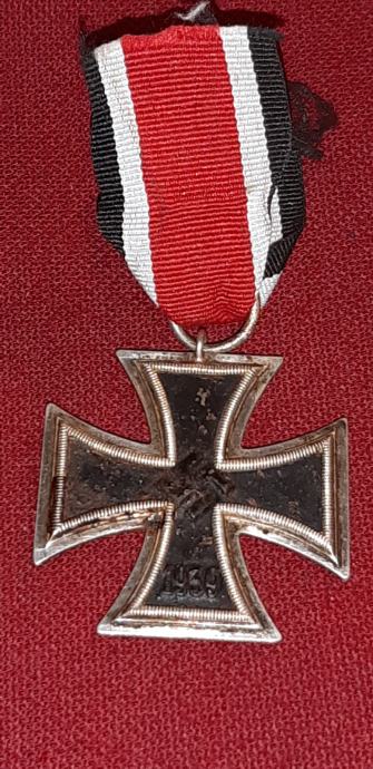 WW2 NEMŠKA  NACISTIČNA  MEDALJA EK2 ŽELEZNI  KRIŽEC