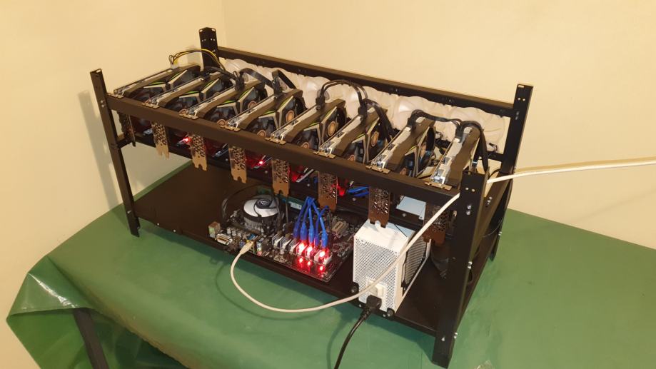 MINING RIG 8x GeForce RTX 2060