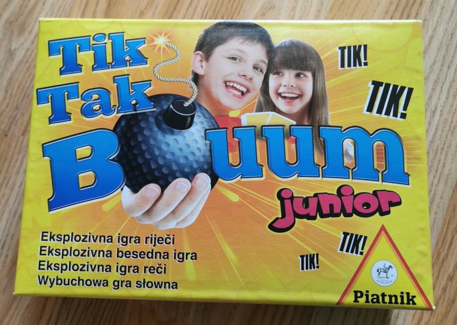 Družabna igra  Tik Tak Bouum Junior