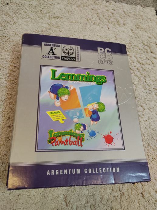 Vintage igra za PC Big Box Lemmings