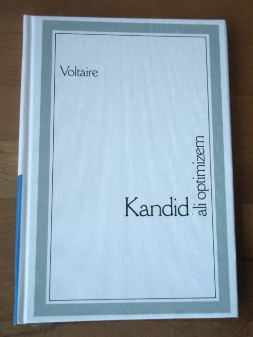 Voltaire, Kandid ali optimizem