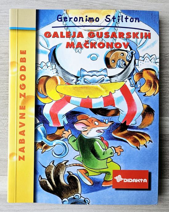 GALEJA GUSARSKIH MAČKONOV Geronimo Stilton