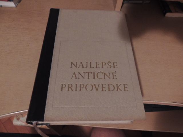 NAJLEPŠE ANTIČNE PRIPOVEDKE G. SCHWAB MLADINSKA KNJIGA 1967