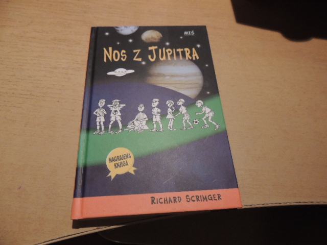 NOS Z JUPITRA R. SCRIMGER ZALOŽBA MIŠ 2005