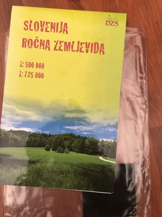 Ročni zemljevid slovenije