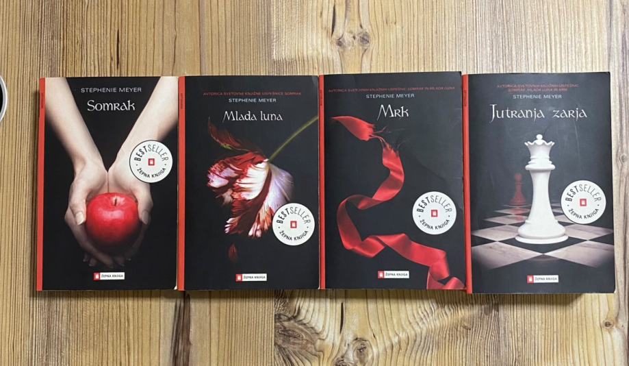 Somrak - Stephanie Meyer (set 4 knjig)